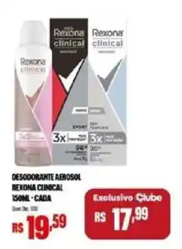 Bistek Supermercados Desodorante aerosol rexona clinical oferta