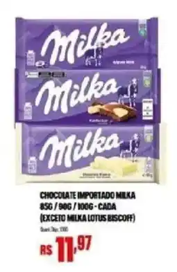 Bistek Supermercados Chocolate importado milka oferta