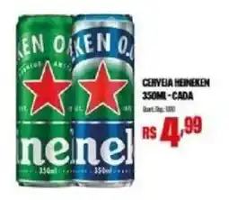 Bistek Supermercados Cerveja heineken oferta