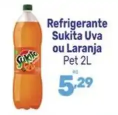 Supermercados Jau Serve Refrigerante Sukita Uva ou Laranja oferta