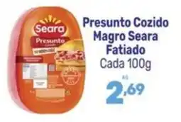 Supermercados Jau Serve Presunto cozido magro seara fatiado oferta