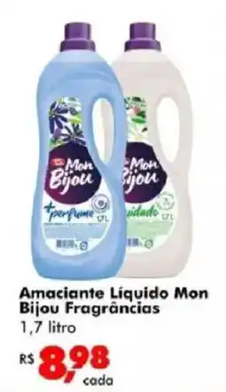Big Box Amaciante Líquido Mon Bijou Fragrâncias oferta