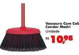 Big Box Vassoura Com Cabo Condor Madri oferta