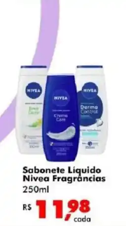 Big Box Sabonete Líquido Nivea Fragrâncias oferta