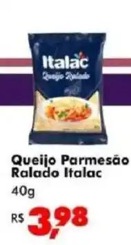 Big Box Queijo Parmesão Ralado Italac oferta