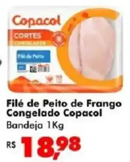 Big Box Filé de peito de frango congelado copacol oferta