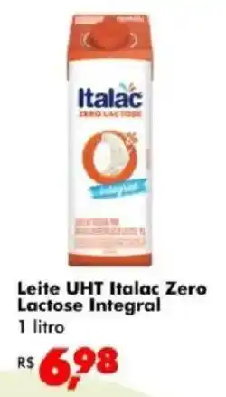 Big Box Leite uht italac zero lactose integral oferta
