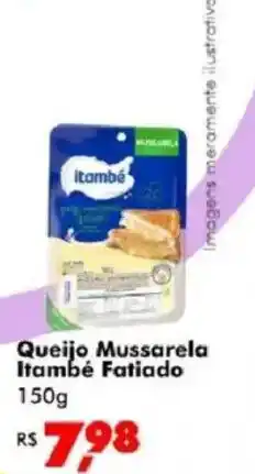 Big Box Queijo Mussarela Itambé Fatiado oferta