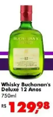 Big Box Whisky Buchanan's Deluxe 12 Anos oferta