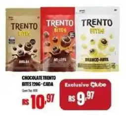 Bistek Supermercados Chocolate trento bites oferta