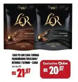 Bistek Supermercados Cafe po lor 250g torras equilibrado/delicado/ intenso/ultimo - cada oferta