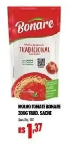 Bistek Supermercados molho tomate bonare oferta