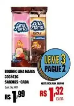 Bistek Supermercados Bolinho ana maria oferta