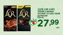 Araújo Supermercados Café l'or caps oferta