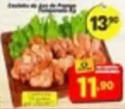 Amarelinha supermercados Carrinho de frango de porco oferta