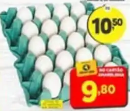Amarelinha supermercados Ovos oferta