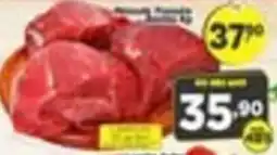 Amarelinha supermercados Carne bovina oferta