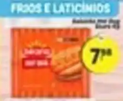 Amarelinha supermercados hot dog oferta
