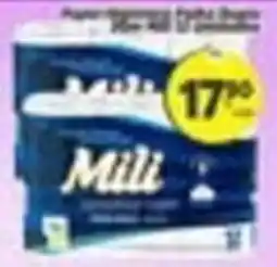 Amarelinha supermercados Mili oferta