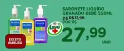 Araújo Supermercados Sabonete líquido granado bebê oferta