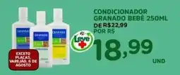 Araújo Supermercados condicionador granado bebê oferta