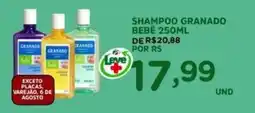 Araújo Supermercados Shampoo granado bebê oferta