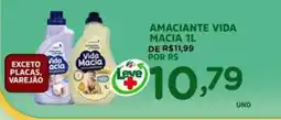 Araújo Supermercados Amaciante vida macia oferta