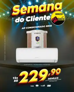 Armazém Paraíba ar-condicionado gree oferta