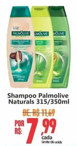 Big Supermercados Shampoo Palmolive Naturals oferta
