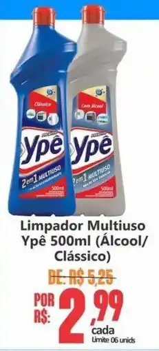 Big Supermercados Limpador Multiuso Ypê (Álcool/Clássico) oferta