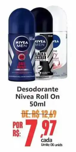Big Supermercados Desodorante Nivea Roll On oferta