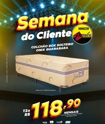 Colchão box solteiro onix guanabara