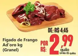 Big Supermercados Fígado de Frango Ad'oro kg (Granel) oferta
