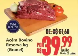 Big Supermercados Acém Bovino Reserva kg (Granel) oferta