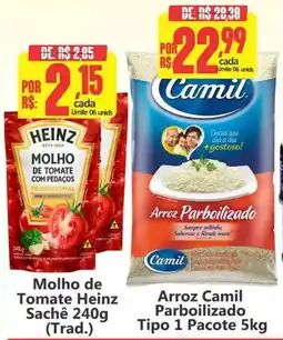 Big Supermercados molho de tomate heinz oferta