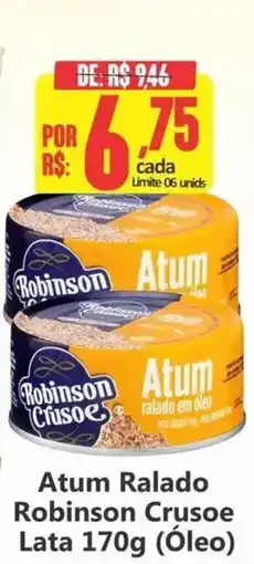 Big Supermercados Atum ralado robinson crusoe oferta