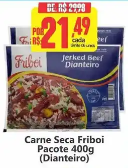 Big Supermercados Carne seca friboi dianteiro oferta
