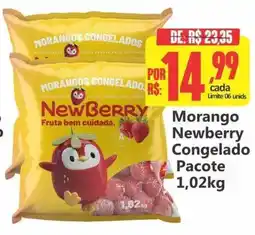 Big Supermercados Morango Newberry Congelado oferta