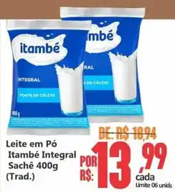 Big Supermercados Leite em Pó Itambé Integral oferta