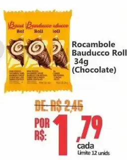 Big Supermercados Rocambole Bauducco Roll oferta