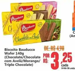 Big Supermercados Biscoito Bauducco Wafer oferta