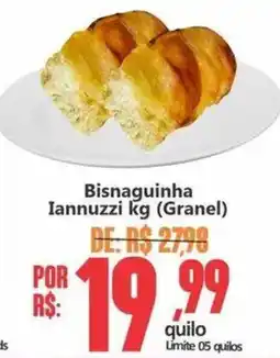 Big Supermercados Bisnaguinha iannuzzi kg (granel) oferta