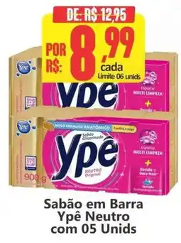 Big Supermercados Sabão em Barra Ypê Neutro oferta