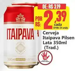 Big Supermercados Cerveja itaipava pilsen oferta