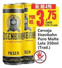 Big Supermercados Cerveja eisenbahn puro malte oferta