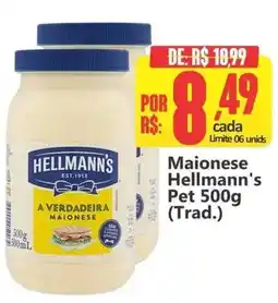 Big Supermercados Maionese hellmann's oferta