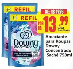 Big Supermercados Amaciantes para roupas downy concentrado oferta