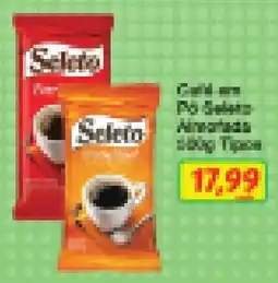 Chama Supermercados Café em Pó Seleto Americano oferta