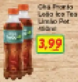 Chama Supermercados Chá Preto Lata Ice Tea Limão Pét Alívia oferta