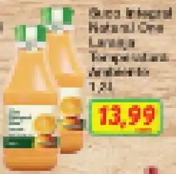Chama Supermercados Suco Integral Natural Cereais oferta